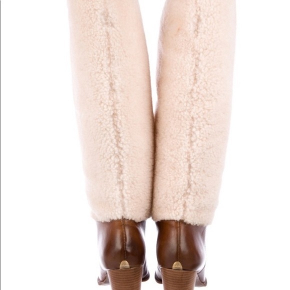 LAST PAIR!UGG brown outside fur winter boots size5 - Picture 6 of 8